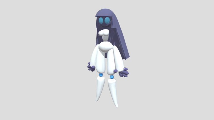 Pochi Science Cupcake (Waifu-bot) full body mod 3D Model