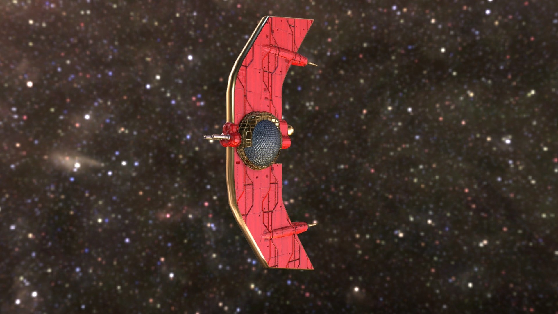 Space Ship - 3D model by rramosjr2 [023ec91] - Sketchfab