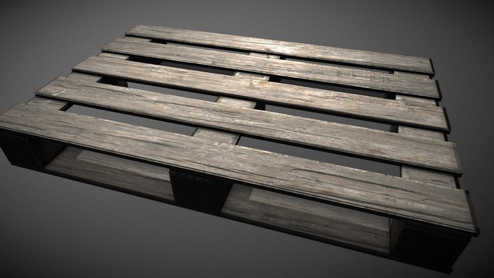 Pallet 3D Model