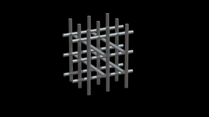 structure of pure methane clathrate – Modelo 3D gratuito STL