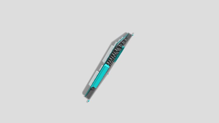 Large Tray 360 3D Model