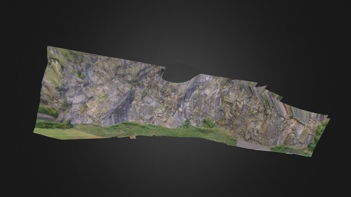 Avon Gorge Passes 1 and 2 Masked No GCPs 3D Model