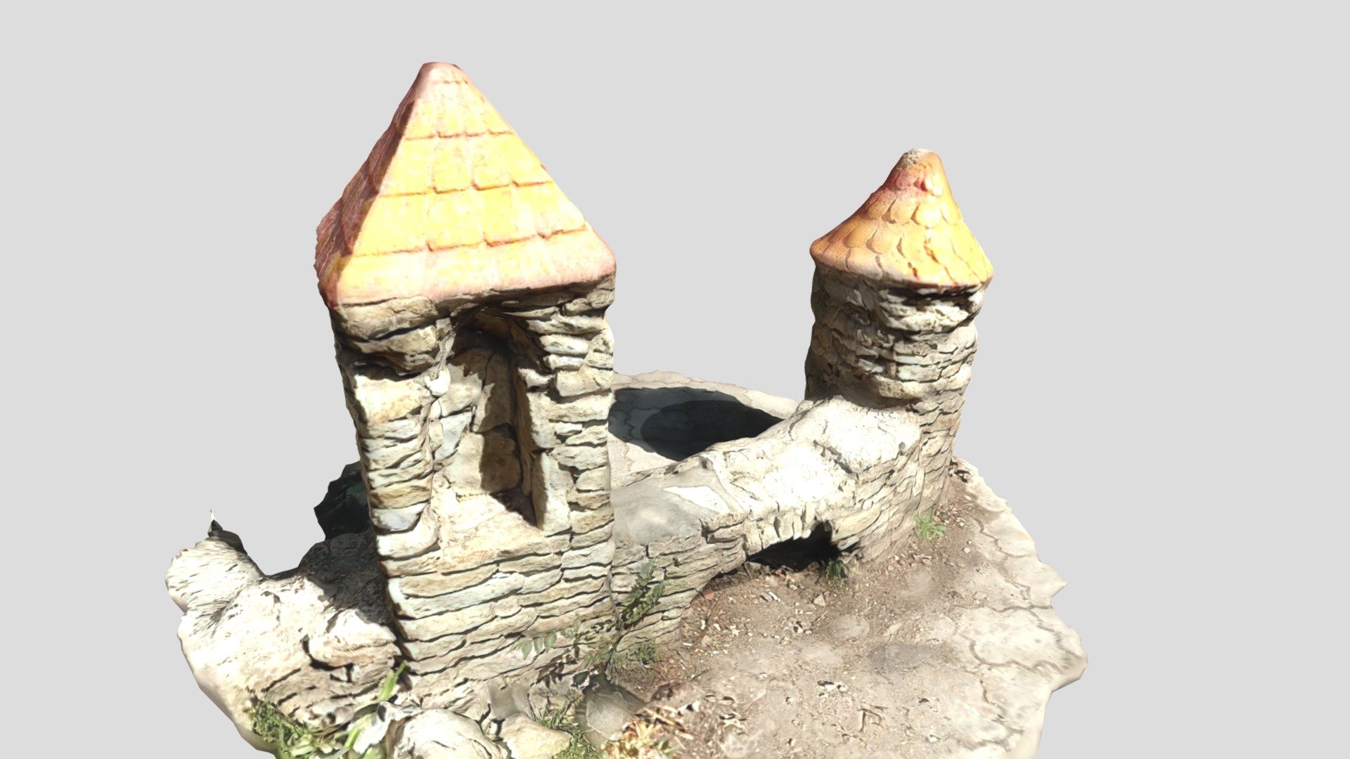 Street Castle Decoration