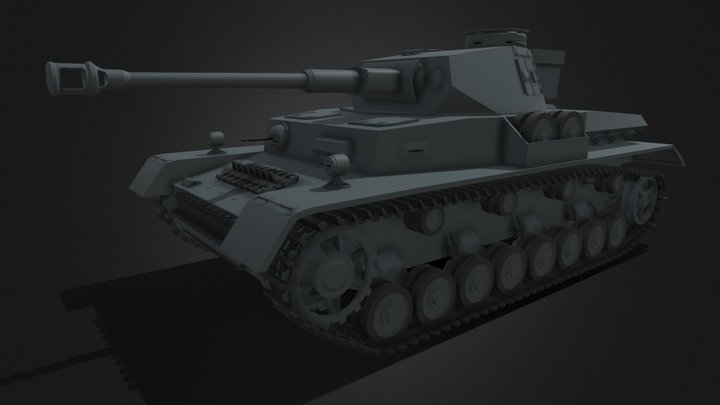 Panzer IV G 3D Model