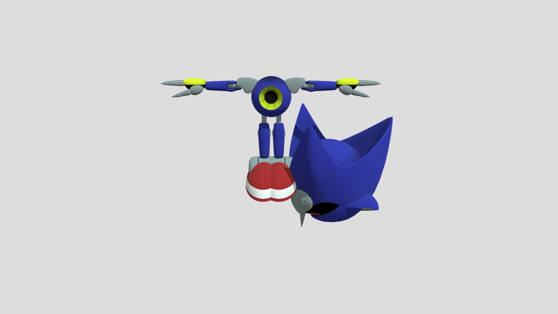 Metal_sonic 3D models - Sketchfab