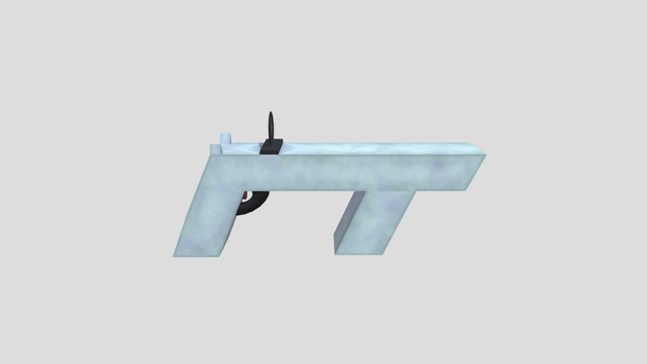 Laser Shotgun 3D Model