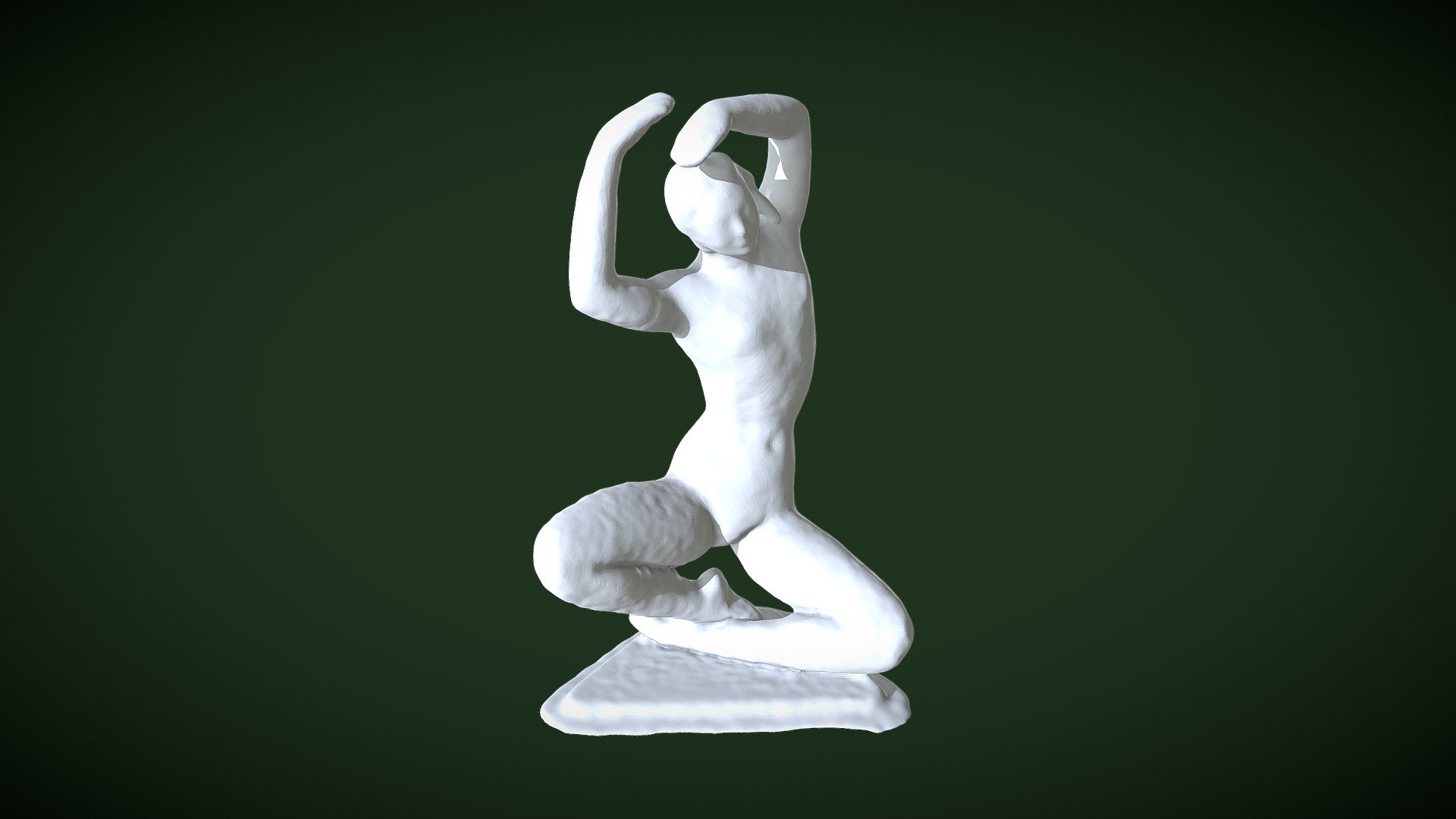Squatting Dancer Stl Print