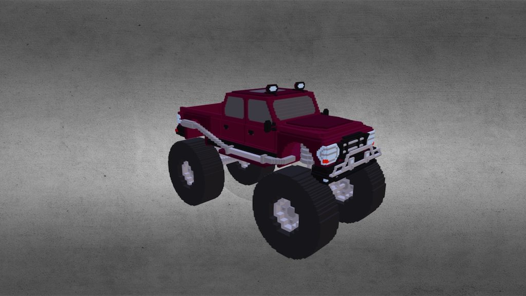 Monster Truck 01 - 3D model by SlamStar [0245371] - Sketchfab