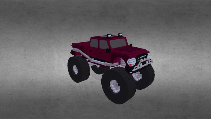 Monster Truck 01 3D Model