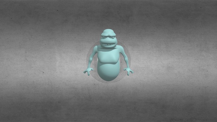 Pilling Character Animation 3D Model