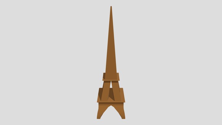 Eiffeltower 3D Model