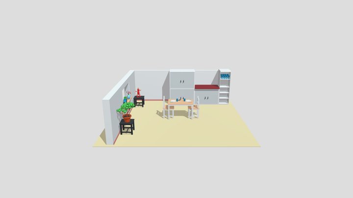Tinkercad scène 3D 3D Model