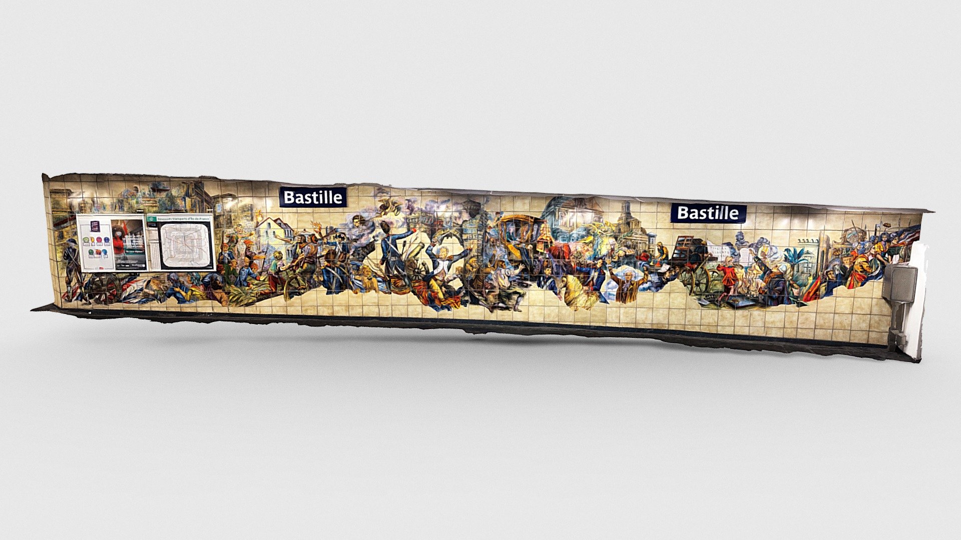 Paris Subway - Bastille station (1)