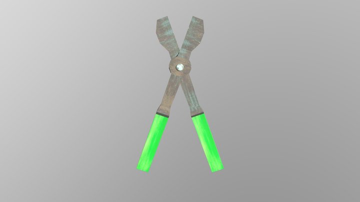 Cutting Pliers / Chain Cutter 3D Model