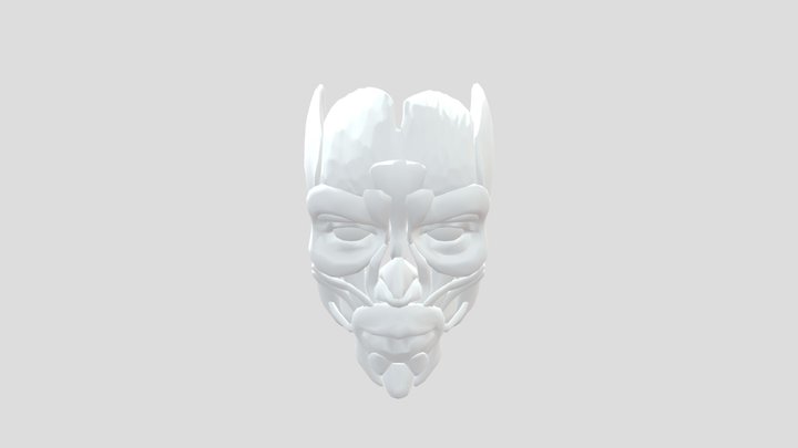 Facial muscles 3D Model