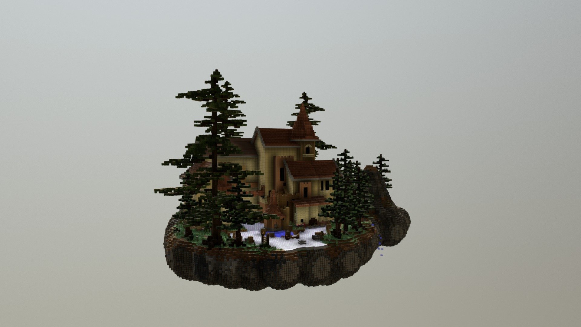 Elegant Skyblock Spawn