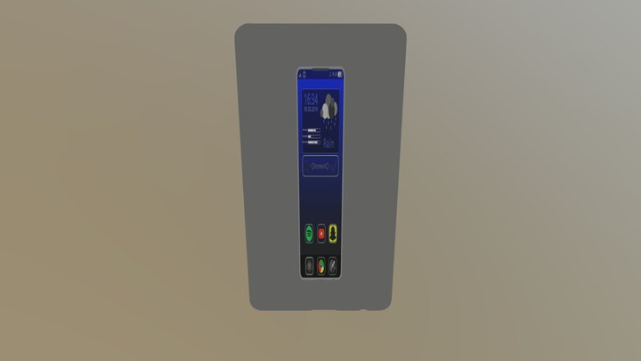 Avocado Phone 3D Model