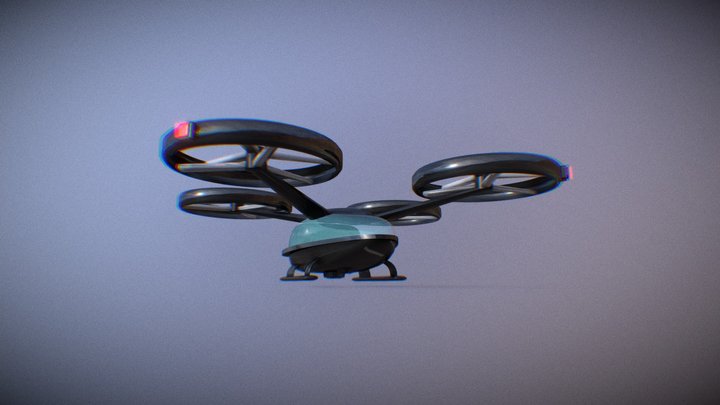 Quadcopter_TEST 3D Model
