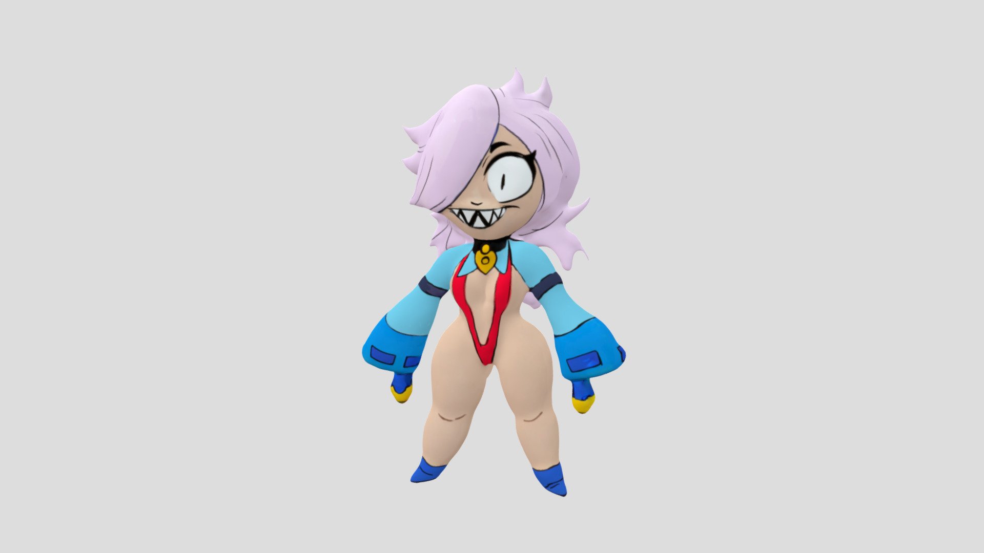 Collette rediseño brawlstars - 3D model by Torule34 [0249784] - Sketchfab