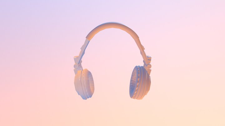 HeadPhones 3D Model