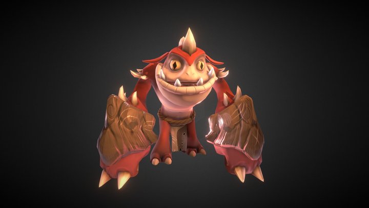 Melee Troop - Marshlings 3D Model