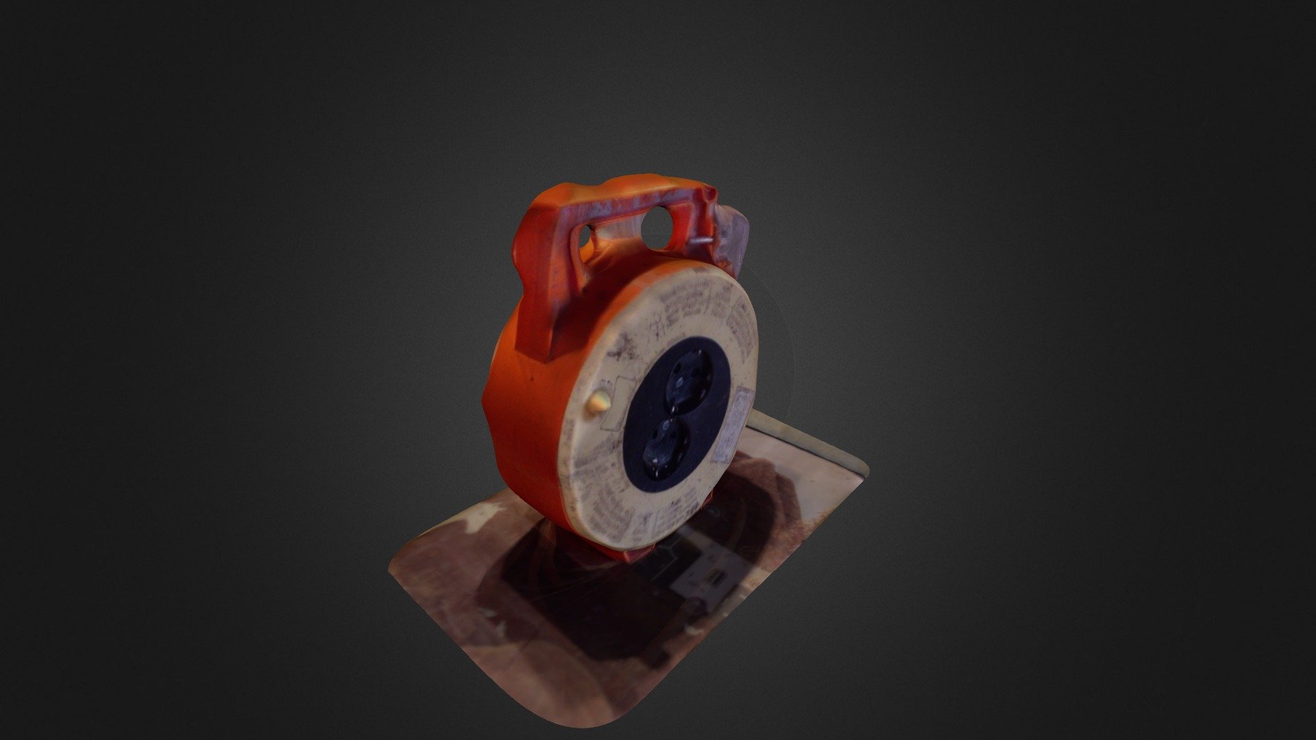 Kabeltrommel - 3D model by quakeman1 [024b37f] - Sketchfab