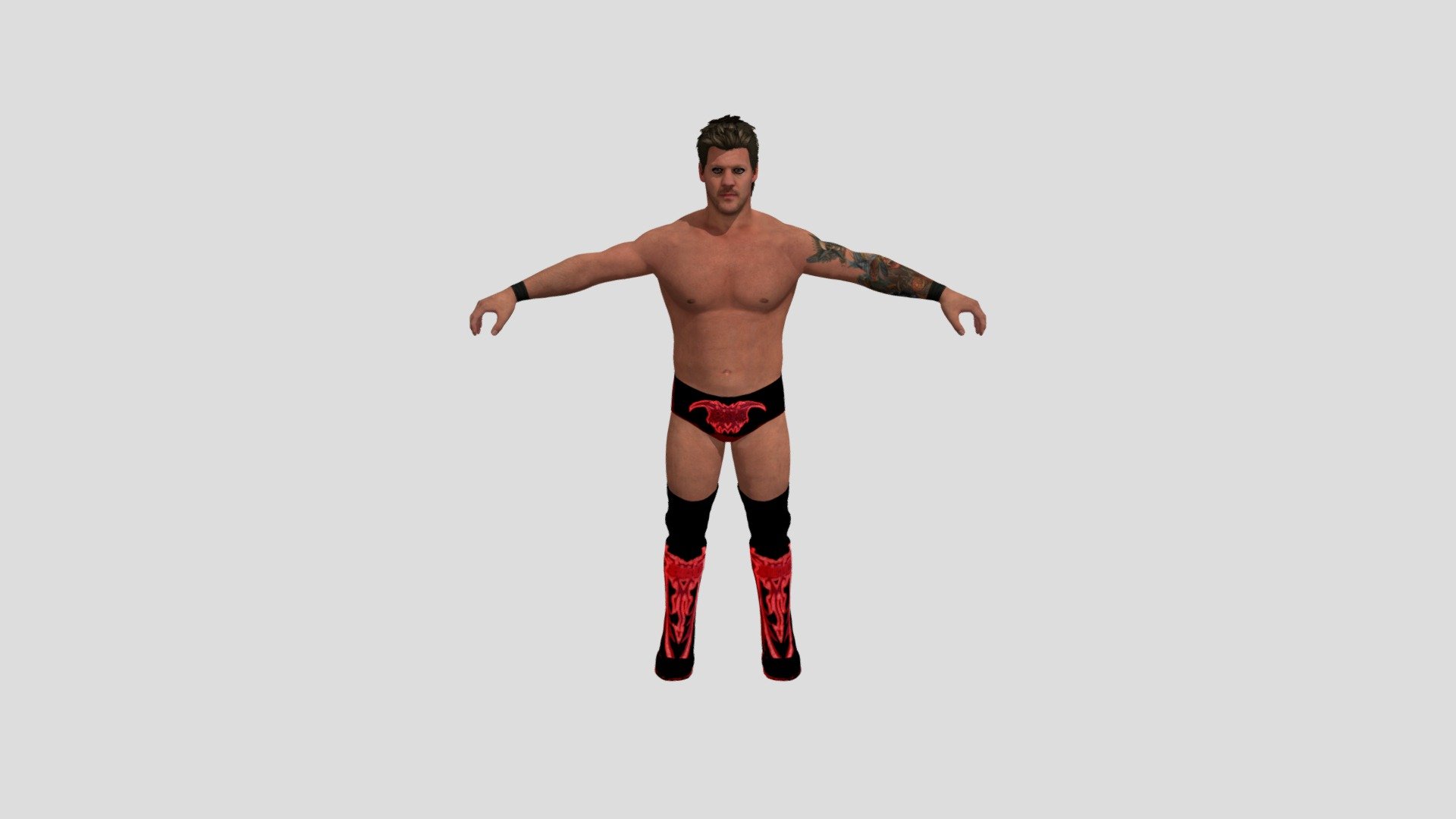 wwe y2j red artt - Download Free 3D model by dallas.wilkerson [024ba55 ...