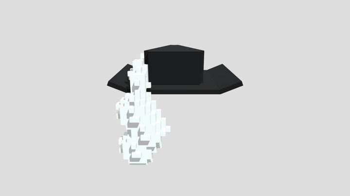 Mihawk's hat 3D Model