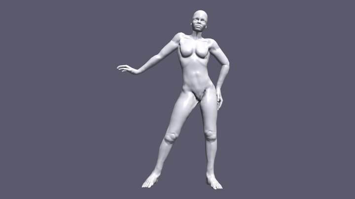 Woman_Base 3D Model