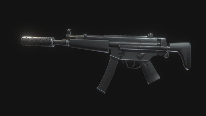 Mp5 3D Model