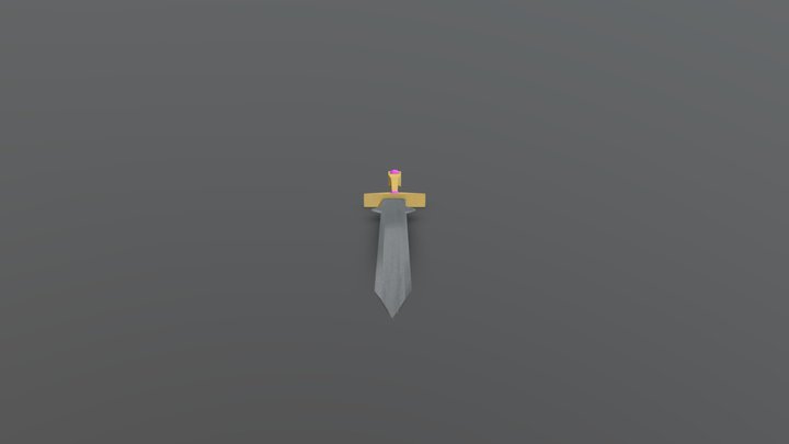 Sword of gems 3D Model