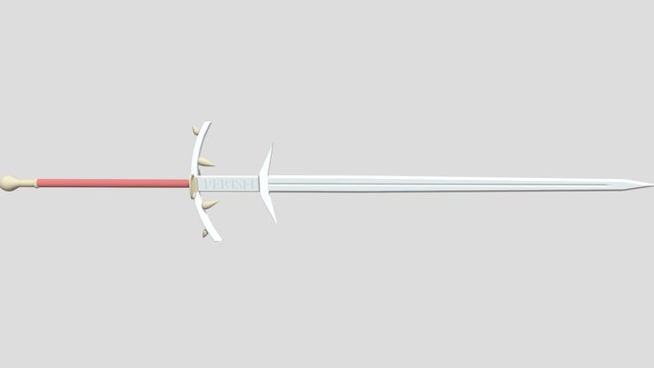 Zweihander 3D Model