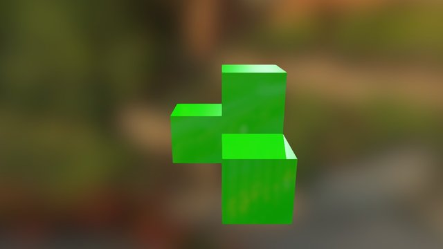 Green Part (2) 3D Model