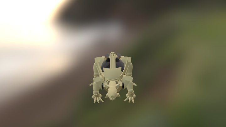 Dino Slap 3D Model