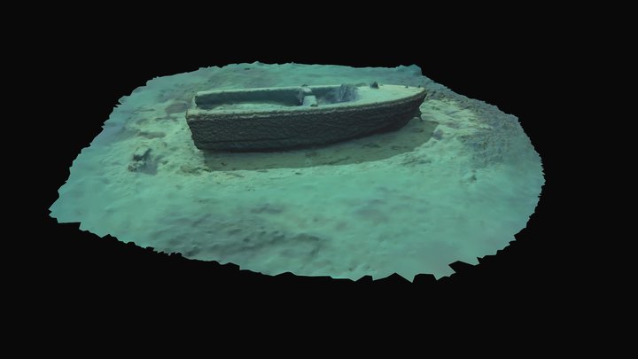 Sylvan Island Wreck 3D Model