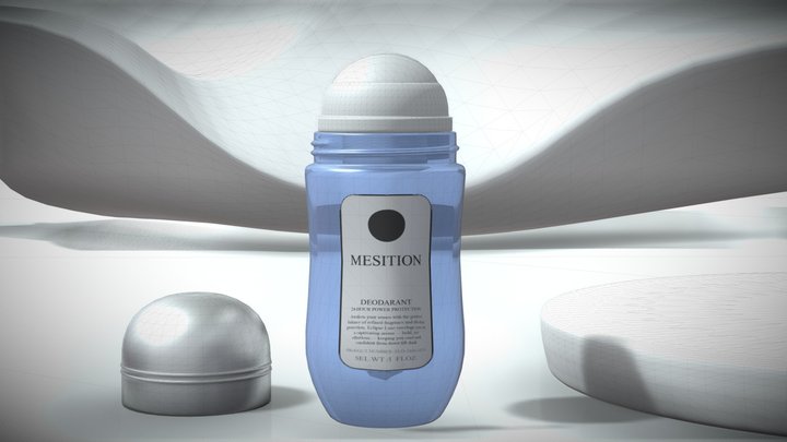 Modern Deodorant Concept 3D Model