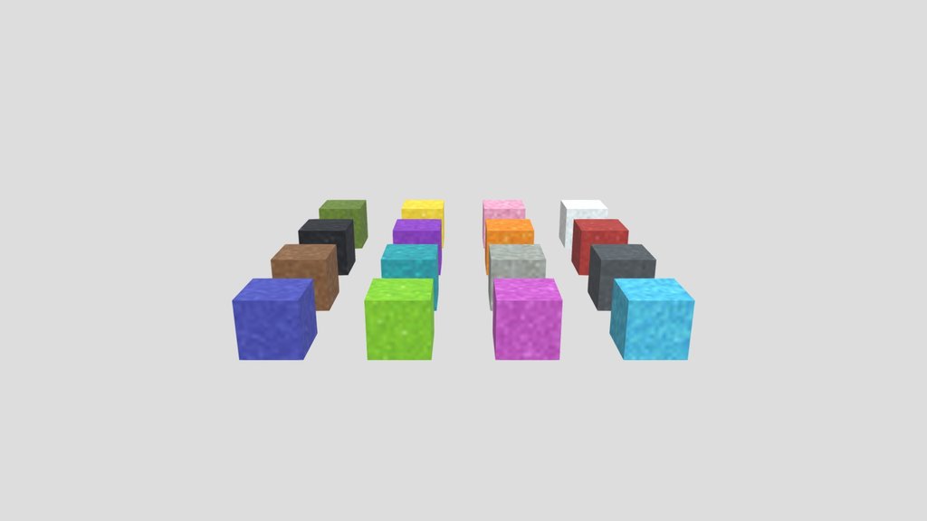 Minecraft Powdered Concrete