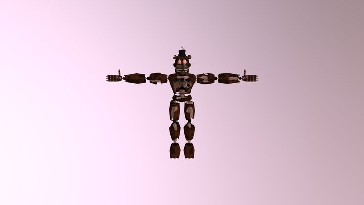 free nights s 4 animatronic 3d model