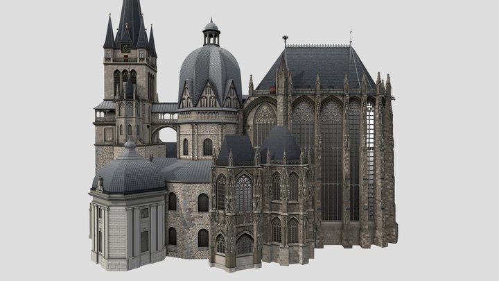 Aachen Cathedral 3D Model