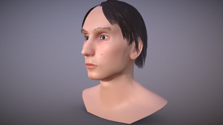 Human Head 3D Model