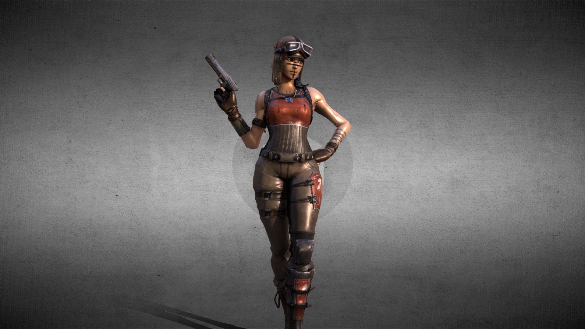 100+] Renegade Raider Fortnite Wallpapers