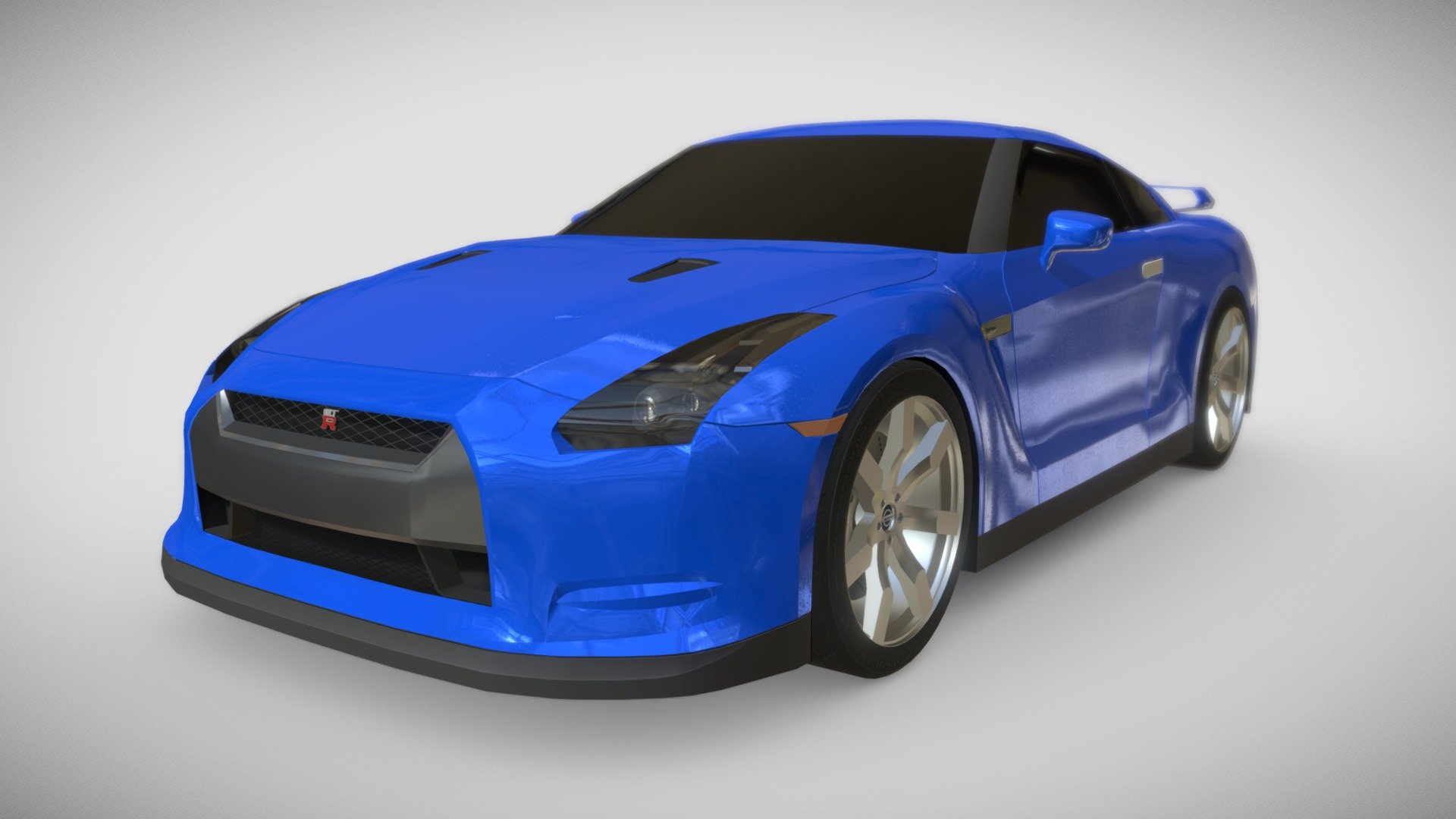2008 Nissan R35 GTR - Download Free 3D model by Ricy (@ngon_3d ...