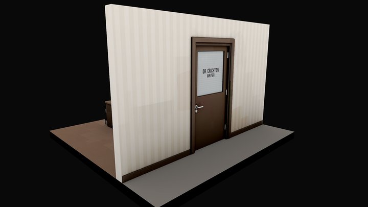 Michael Crichton's Office 3D Model
