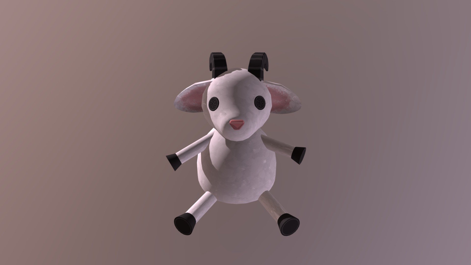 Goat - 3D Model By Caitlyn (@CaitlynLAG) [0253a3e] - Sketchfab