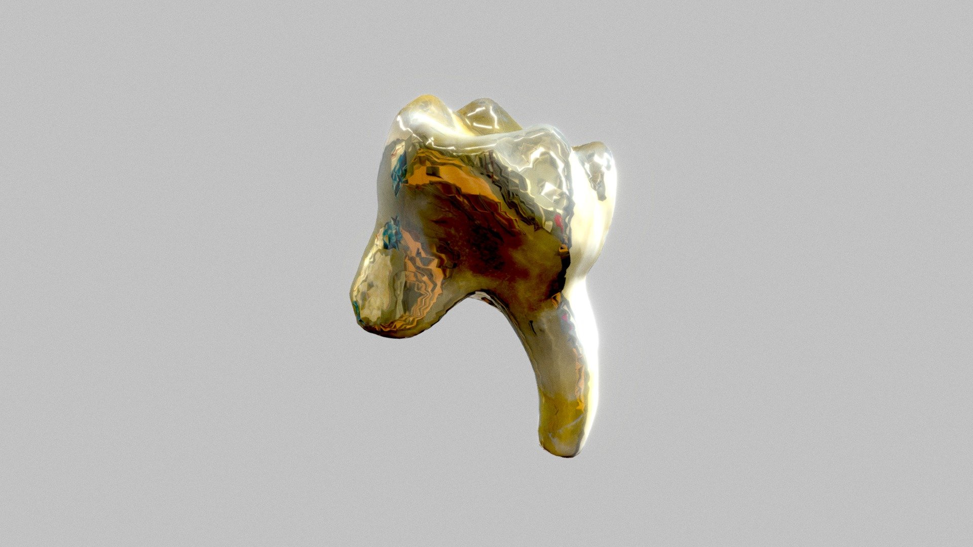 Tooth No Texture Obj