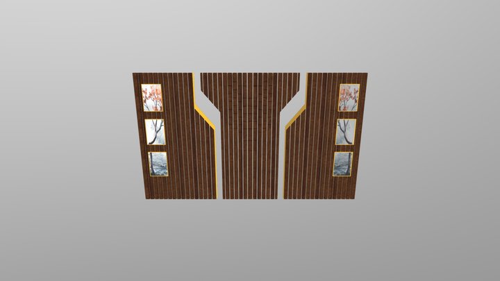 Wood Decoration 3D Model