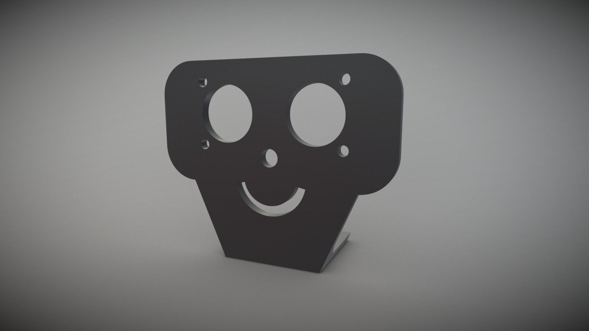 3D geprinte bevestiging voor HC-SR04 sensor