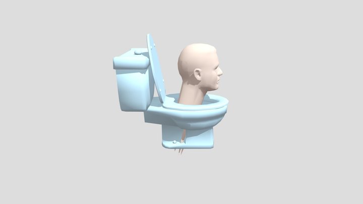 Brute skibidi toilet (large) 3D Model