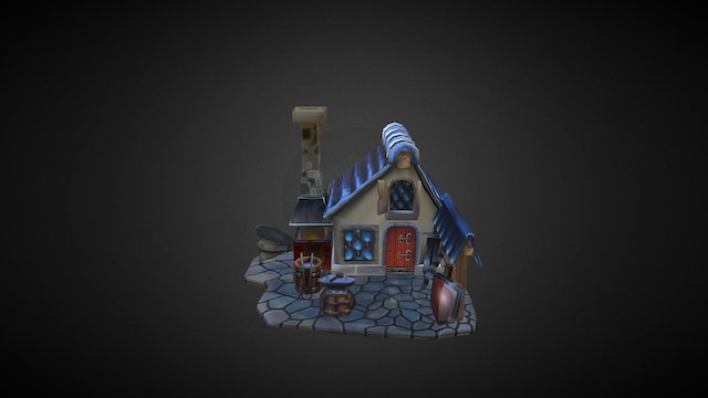 Blacksmithy 3D Model