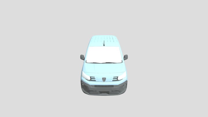 Peugeot E Partner SWB 2024 – Modelo 3D gratuito STL